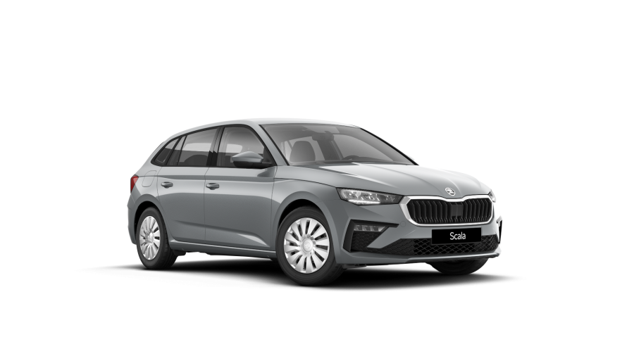 Škoda Scala, 1,0 TSI 85 kW 6° manuální, barva stříbrná