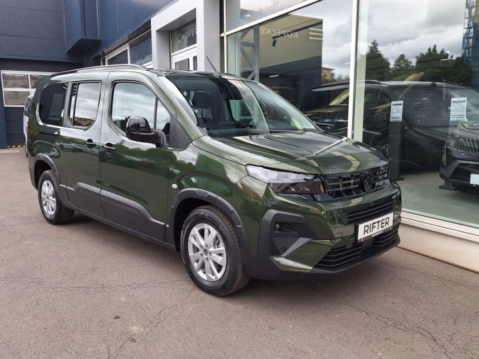 Peugeot Rifter, Peugeot Rifter LONG ALLURE 1.5 BHDi 130k EAT8, barva zelená
