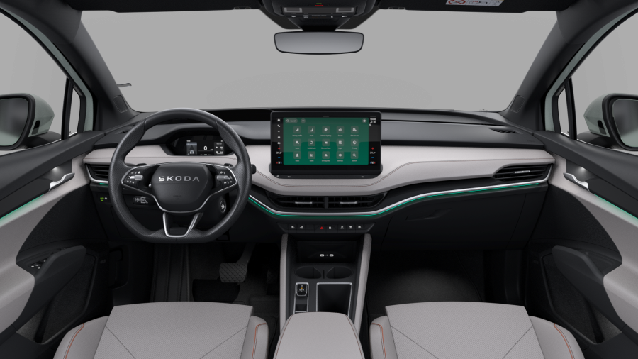 Škoda Elroq, 82 kWh 220 kW 1° převodovka 4x4, barva zelená