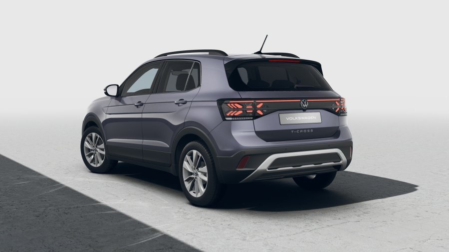 Volkswagen T-Cross, T-Cross People 1.0 TSI 85 kW 7DSG, barva šedá