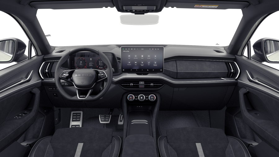 Škoda Kodiaq, 1,5 TSI iV 150 kW 6-stup. automat., barva šedá