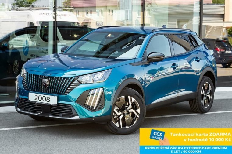 Peugeot 2008, Peugeot 2008 1,2 ALLURE PT 100 S&S MAN6, barva modrá