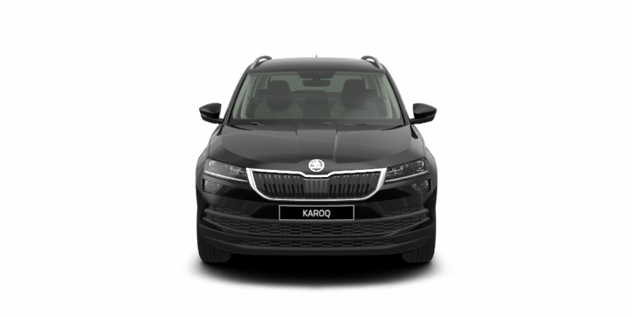 Škoda Karoq, 1,0 TSI 85 kW 6-stup. mech., barva černá