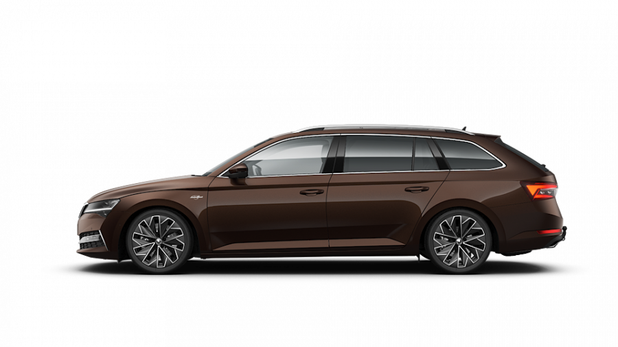 Škoda Superb, 2,0 TSI 206 kW 7-stup. automat. 4x4, barva hnědá