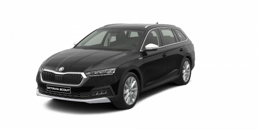 Škoda Octavia, 2,0 TDI 147 kW 7-stup. automat. 4x4, barva černá