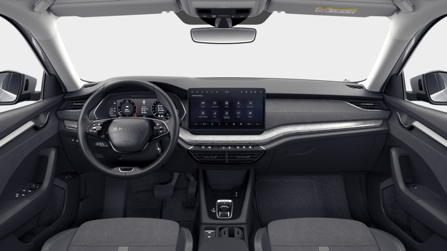 Škoda Octavia, 1,5 TSI m-HEV 110 kW 7° automatická DSG, barva stříbrná