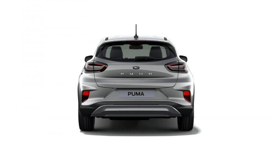 Ford Puma, Titanium Design, 5dveřová, 1.0 EcoBoost Hybrid (mHEV) 92 kW/125 k, 6st. manuální, barva stříbrná