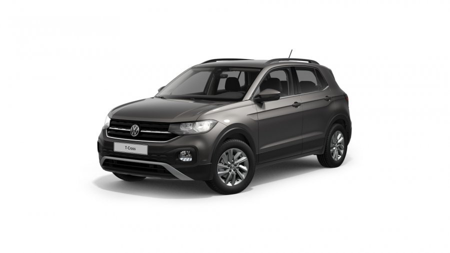 Volkswagen T-Cross, T-Cross Life 1,0 TSI 81 kW 7DSG, barva šedá