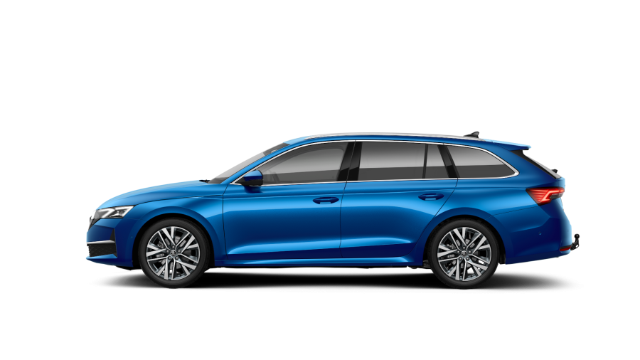 Škoda Octavia, 2,0 TSI 150 kW 7° automatická DSG 4x4, barva modrá