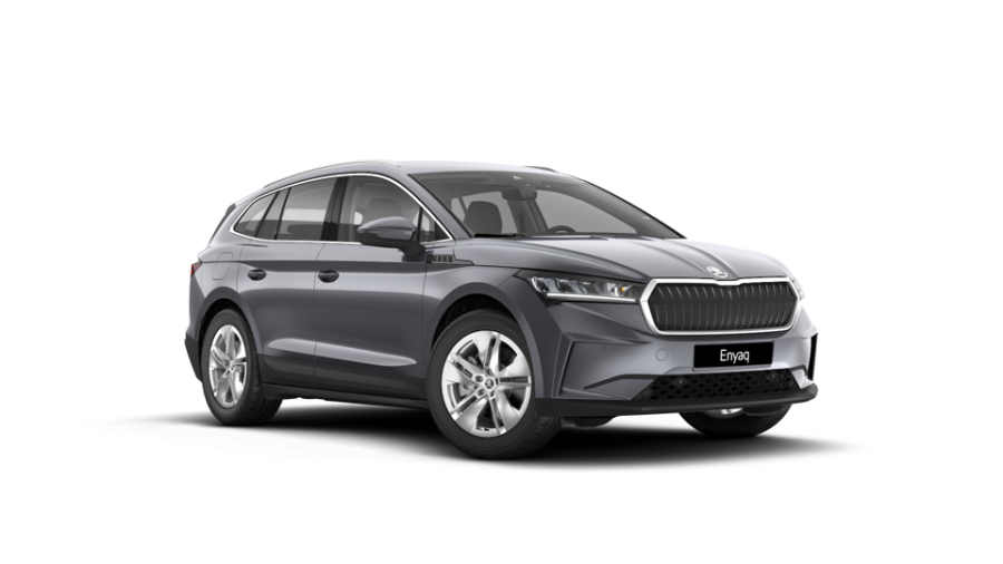 Škoda Enyaq iV, 82 kWh 210,00 kW 1-stup. automat. 4x4, barva šedá