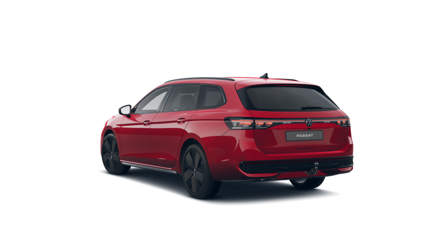 Volkswagen Passat, Passat R-Line 2,0 TDI 110 kW, barva červená