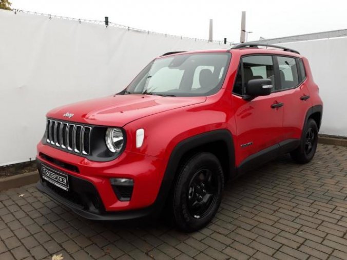 Jeep Renegade, 1.0 120PS 4x2 SPORT  AKCE!, barva červená