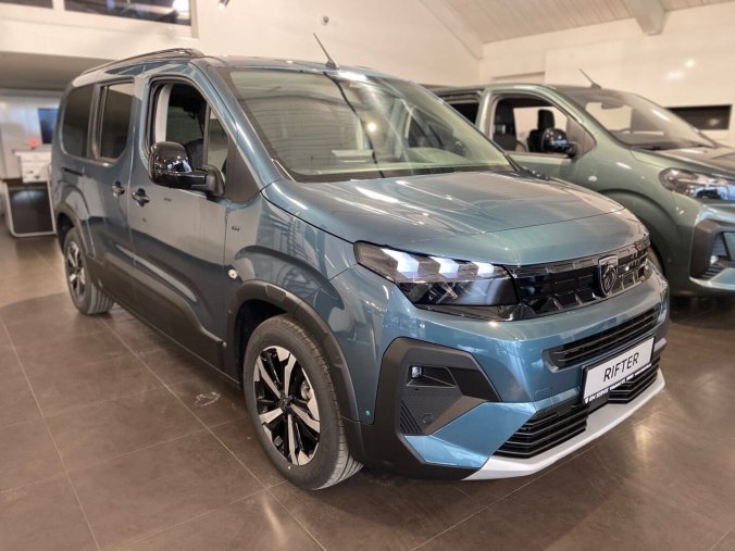Peugeot Rifter, Peugeot Rifter LONG GT BlueHdi EAT8 - 7MÍST - 6266, barva modrá