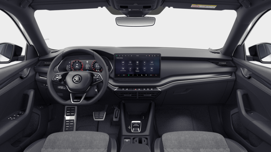 Škoda Octavia, 1,5 TSI m-HEV 110 kW 7° automatická DSG, barva bílá