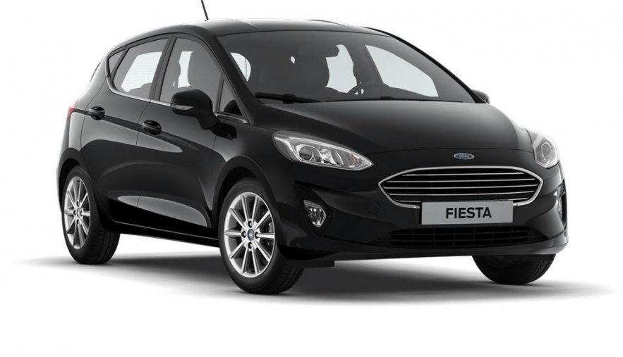 Ford Fiesta, FIESTA 5D, Titanium 1.0 ECOBOOST 100 K, 6ST MAN, barva černá
