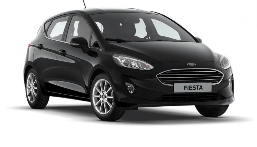 Ford Fiesta, FIESTA 5D, Titanium 1.0 ECOBOOST 100 K, 6ST MAN, barva černá