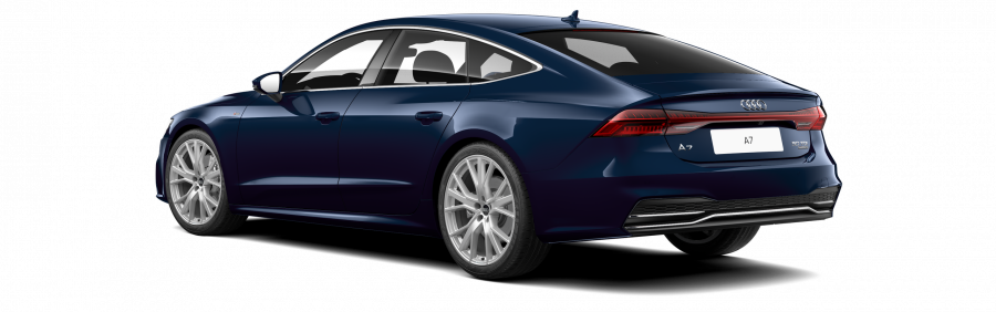 Audi A7, A7 50 TDI quattro, barva modrá