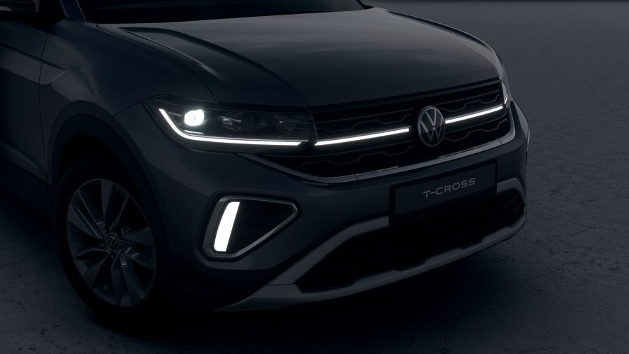 Volkswagen T-Cross, T-Cross People 1.0 TSI 85 kW 7DSG, barva šedá