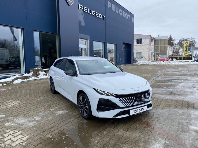 Peugeot 308, Peugeot 308 SW ALLURE Hybrid NOVINKA, barva bílá