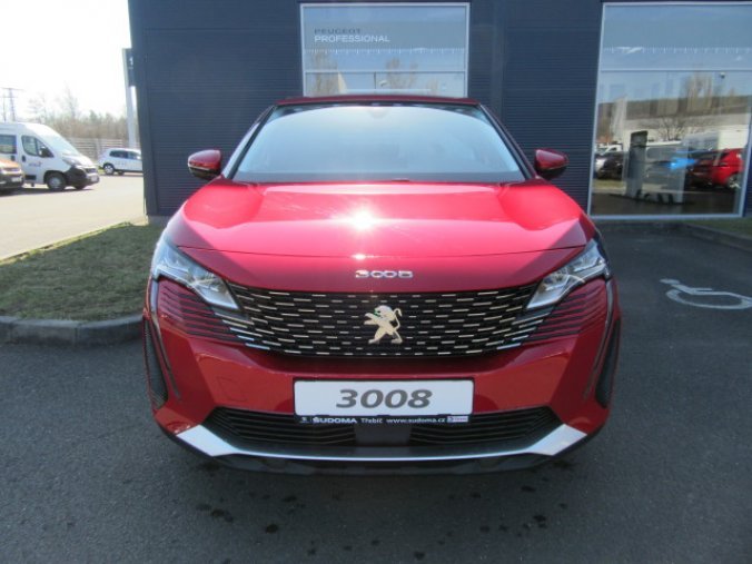 Peugeot 3008, ALLURE 1.2 PureTech 130k EAT8, barva červená