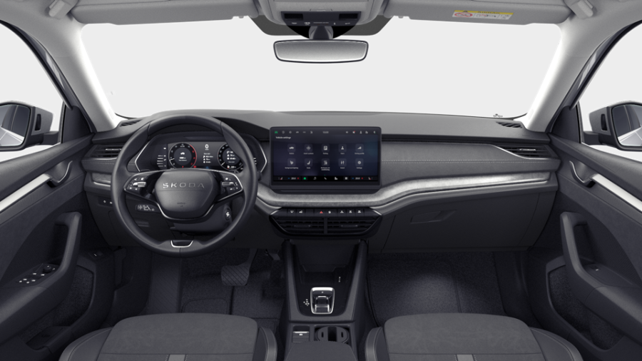 Škoda Octavia, 2,0 TDI 110 kW 7° automatická DSG, barva stříbrná