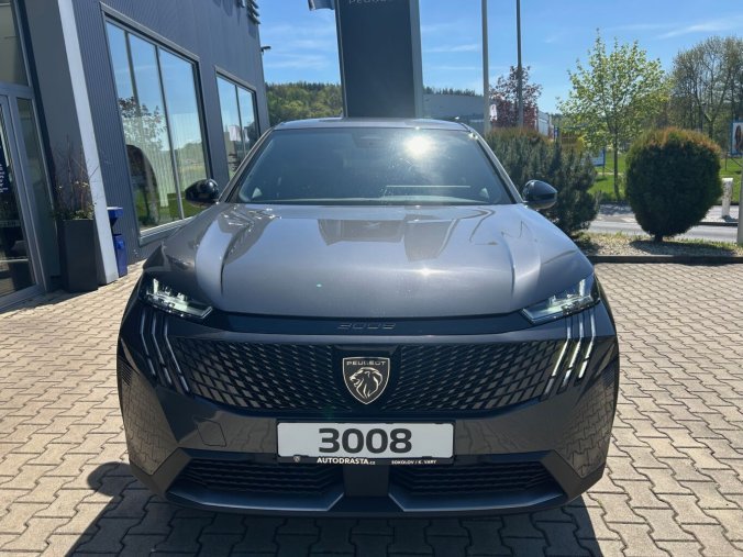 Peugeot 3008, Peugeot 3008 ALLURE Hybrid 145k e-DCS6, barva šedá