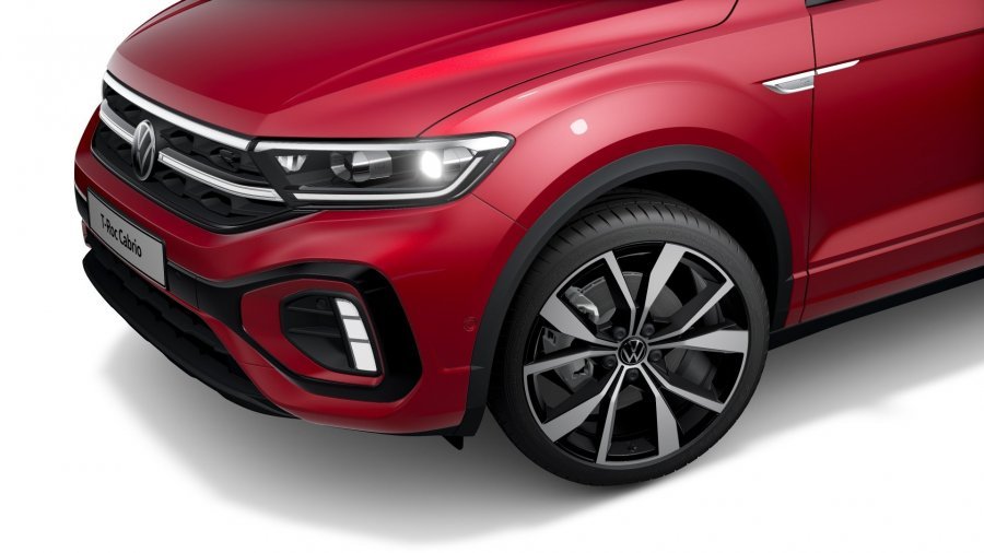 Volkswagen T-Roc, T-Roc Cabriolet R-Line 1,5TSI 110kW 7DSG, barva červená