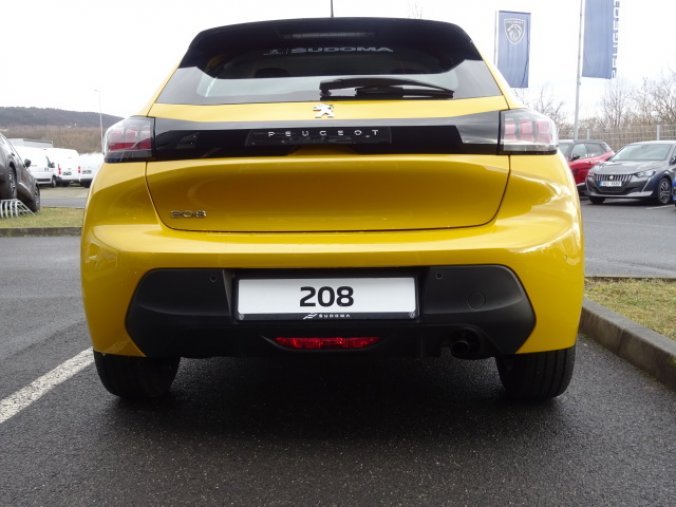 Peugeot 208, ACTIVE PACK 1.2 PT 100k MAN6, barva žlutá