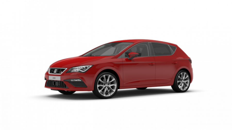 Seat Leon 5D, FR 1.5 TSI 150k 6M, barva červená