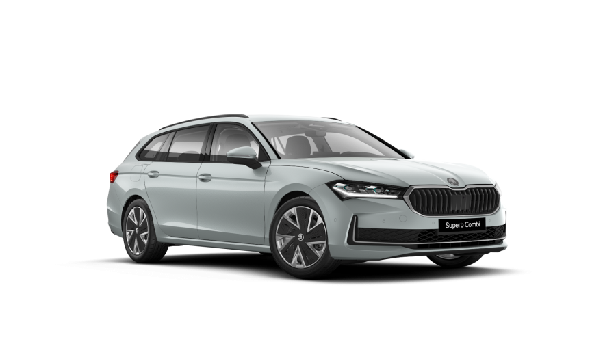 Škoda Superb, 2,0 TDI 110 kW 7-stup. automat., barva stříbrná
