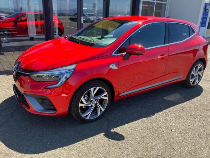 Renault Clio, 1,3 TCe 140  R.S. Line, barva červená