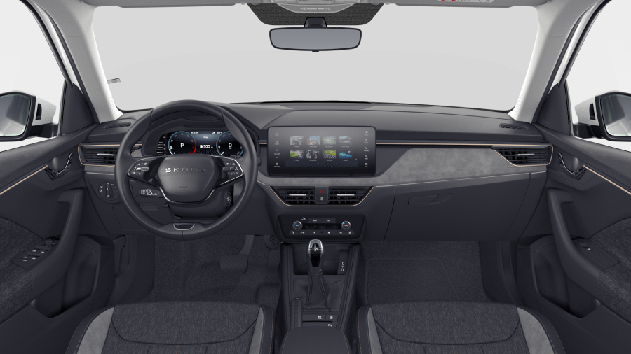 Škoda Kamiq, 1,0 TSI 85 kW 7° automatická DSG, barva bílá