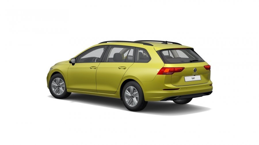 Volkswagen Golf Variant, Golf Variant Life 1,0 TSI 6G, barva žlutá