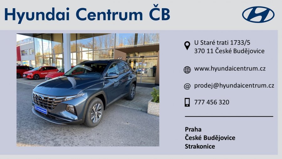 Hyundai Tucson, 1,6 CRDi 85 kW (diesel) 6 st. man, barva šedá