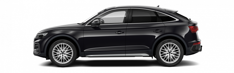 Audi Q5 Sportsback, Q5 SB Advanced 40 TDI 150kW quattro, barva černá