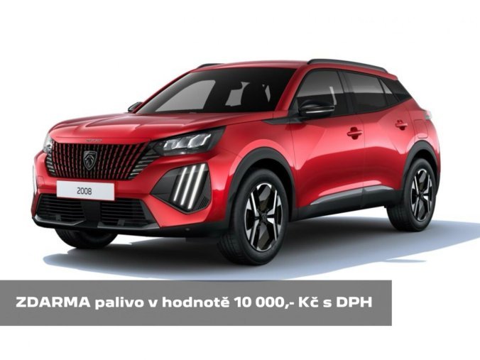 Peugeot 2008, Peugeot 2008 ALLURE PureTech 100 S&S MAN6, barva červená