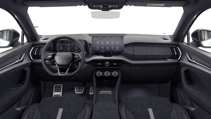 Škoda Kodiaq, 2,0 TSI 150 kW 7-stup. automat. 4x4, barva stříbrná