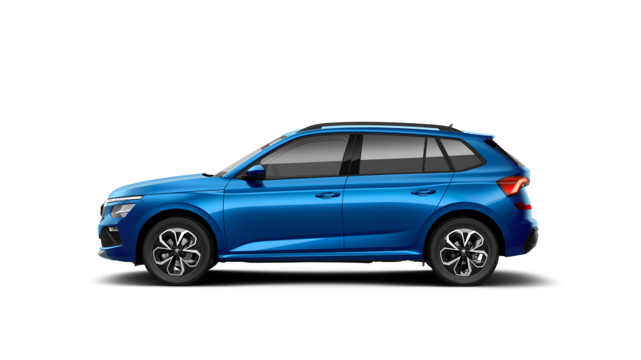 Škoda Kamiq, 1,0 TSI 85 kW 6° manuální, barva modrá