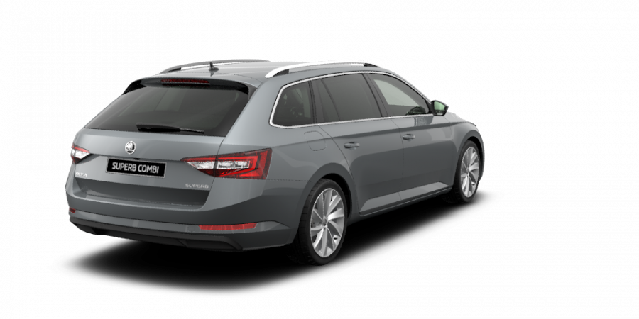 Škoda Superb, 2,0 TDI 110 kW 6-stup. mech., barva šedá