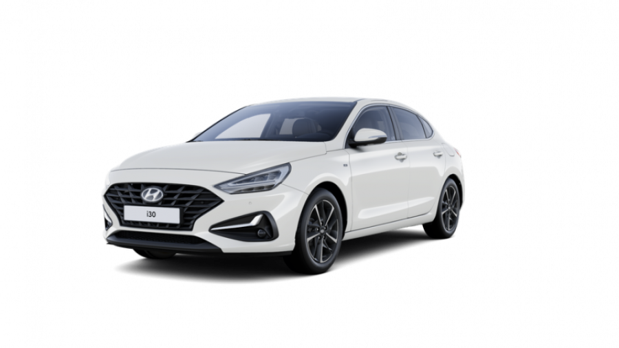 Hyundai i30, 1,5 T-GDI 117 kW DCT MHEV, barva bílá