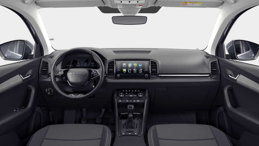 Škoda Karoq, 1,5 TSI 110 kW 6° manuální, barva šedá