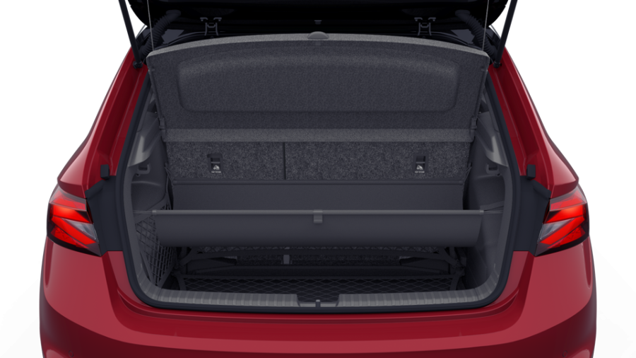 Škoda Fabia, 1,0 TSI 85 kW 7° automatická DSG, barva červená