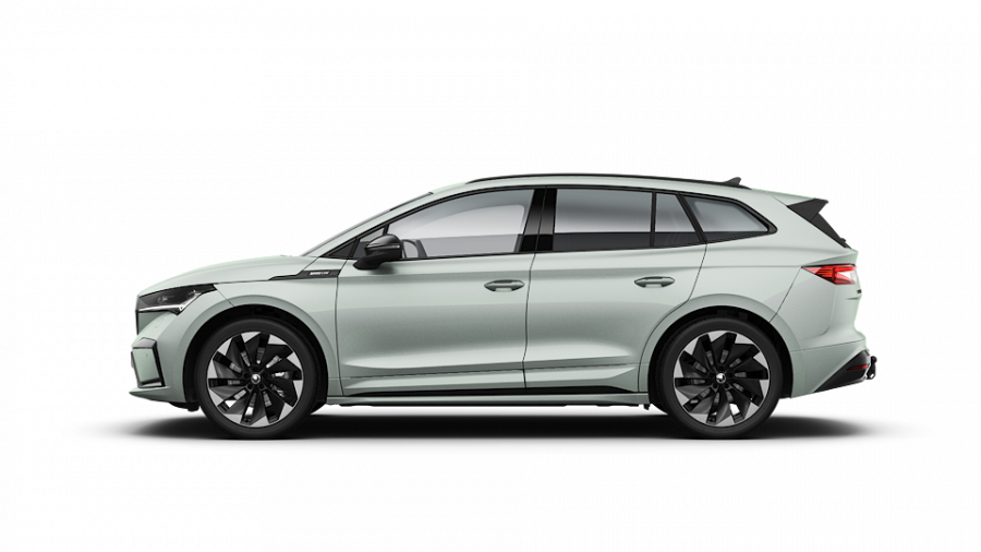 Škoda Enyaq iV, 82 kWh 195 kW 1° převodovka 4x4, barva stříbrná