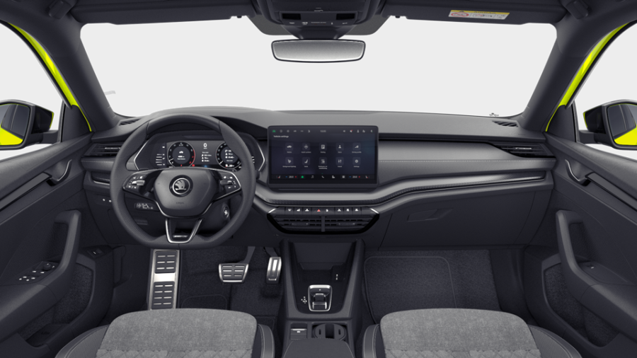 Škoda Octavia, 1,5 TSI m-HEV 110 kW 7° automatická DSG, barva zelená