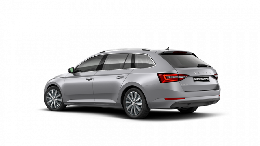 Škoda Superb, 2,0 TDI 110 kW 7-stup. automat., barva stříbrná