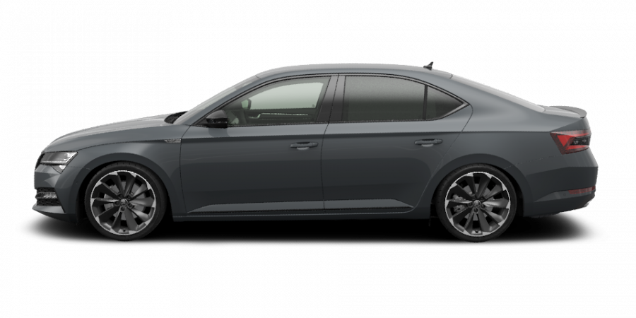 Škoda Superb, 2,0 TDI 147 kW 7-stup. automat., barva šedá