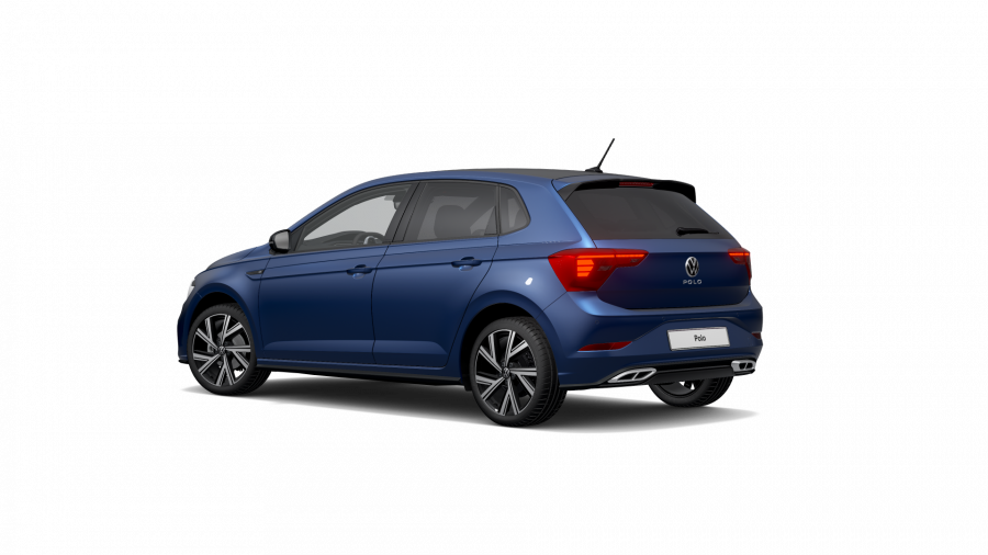 Volkswagen Polo, Polo R-Line 1,0 TSI 5G, barva modrá