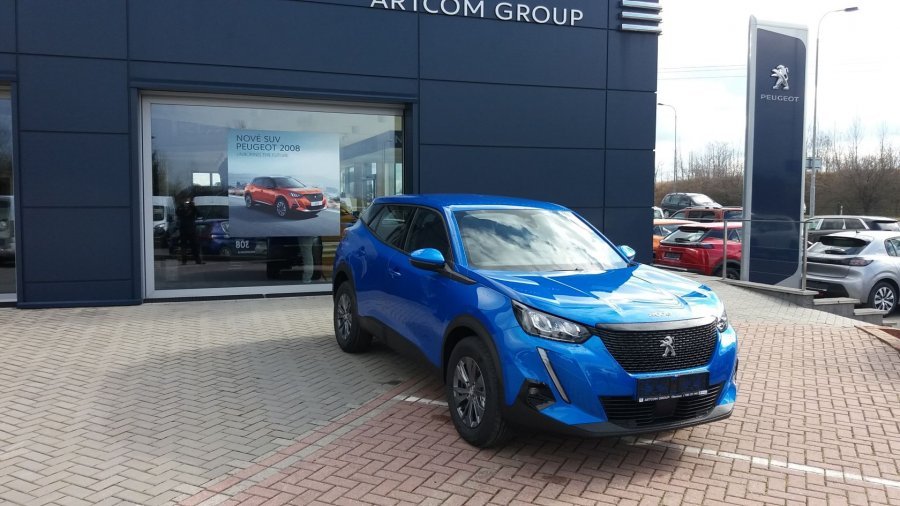 Peugeot 2008, ACTIVE 1.2 PureTech 100 S&S MAN6, barva modrá