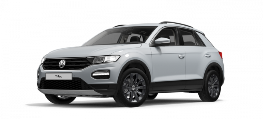 Volkswagen T-Roc, Design 1,0 TSI 6G, barva bílá