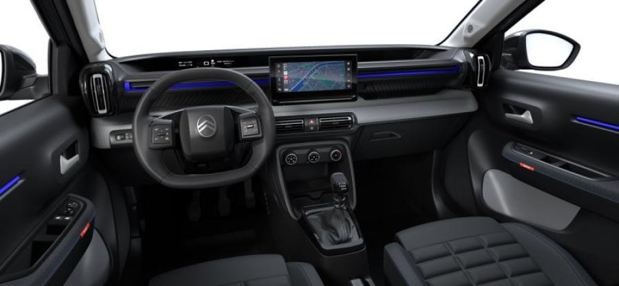 Citroën C3, PLUS Turbo 100 MAN6, barva modrá